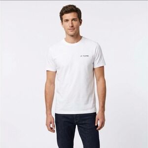 Maison Labiche Paris - La Flemme - Embroidered Tee Men's - Size: XL